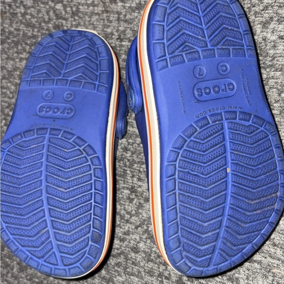 Crocs Kids Blue Clogs - Picture 3 of 6